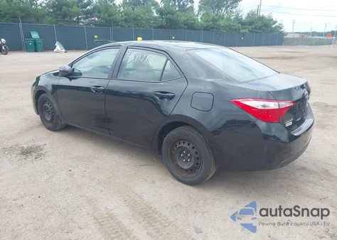 2016 Toyota Corolla Le from USA, damaged, VIN 2T1BURHE8GC673491